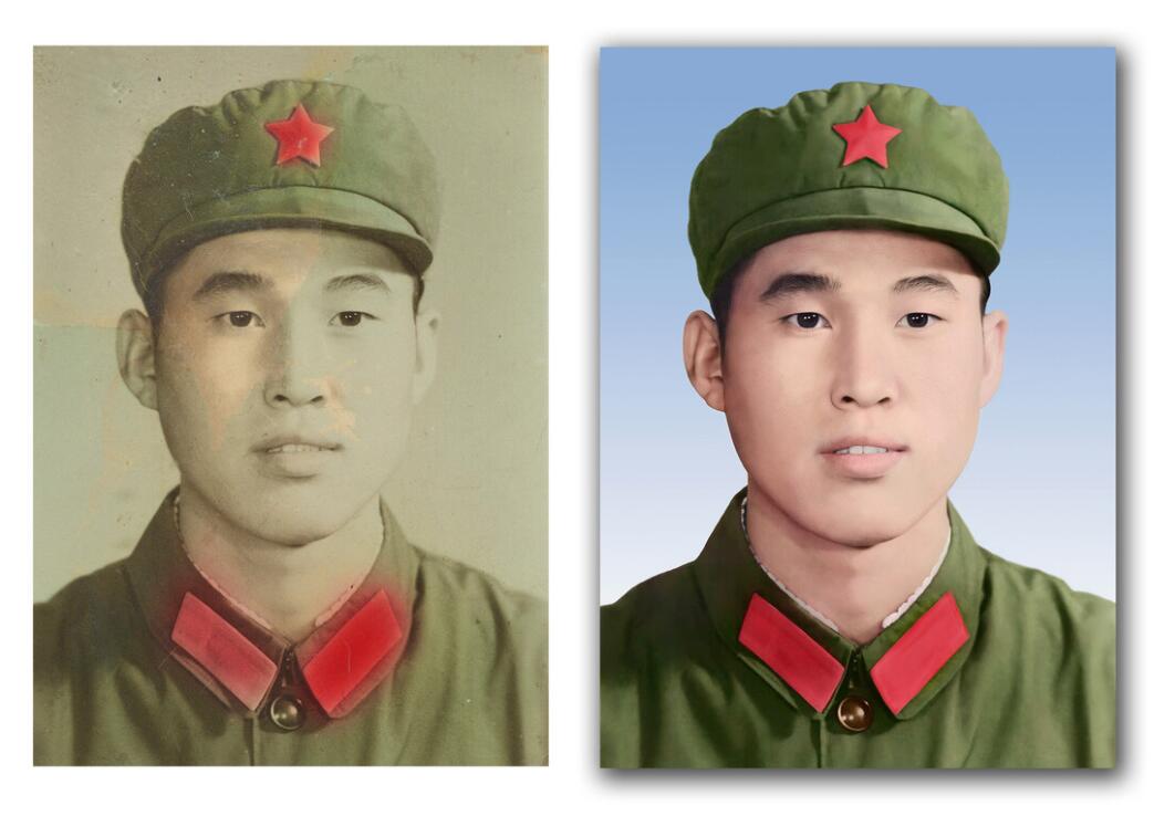 沙嘴街道破损照片修复-18