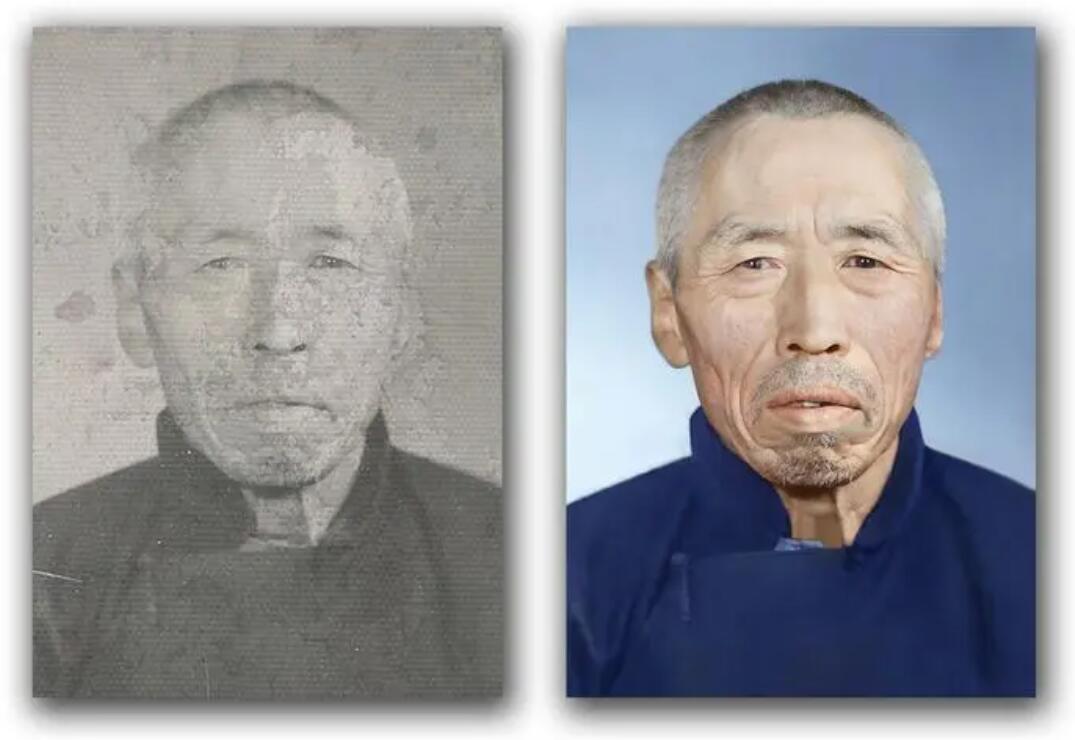 沙嘴街道破损照片修复-56